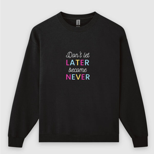 Customize Motivation Mens Crew Long Sleeve Thumbnail