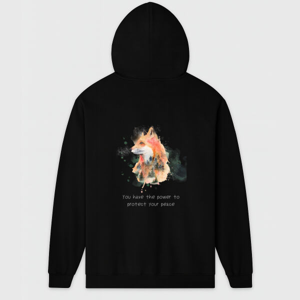 Inner Peace Mens Premium Zipper Hoodie Thumbnail