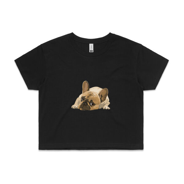 Bulldog Women's Crop Thumbnail