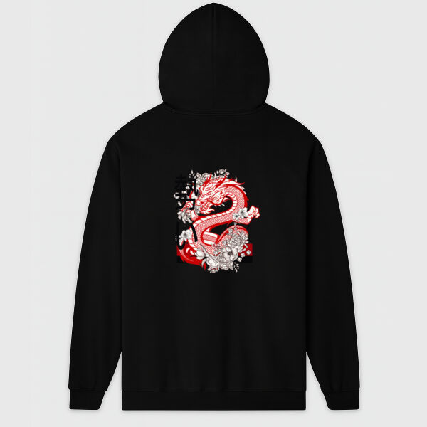 Dragon Men's Hooded Zip Sweatshirt Thumbnail
