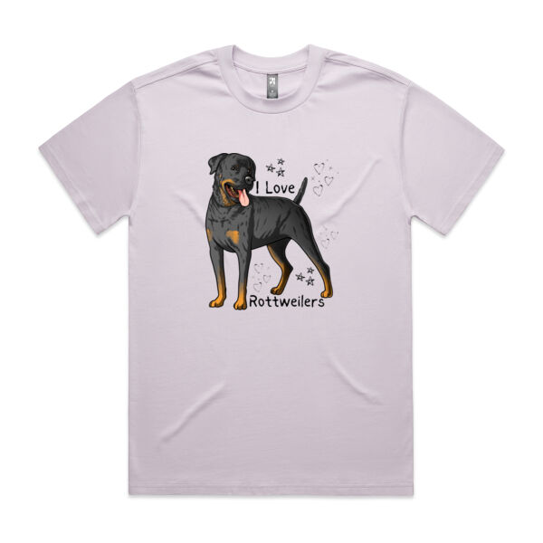 I Love Rottweilers Tees Thumbnail