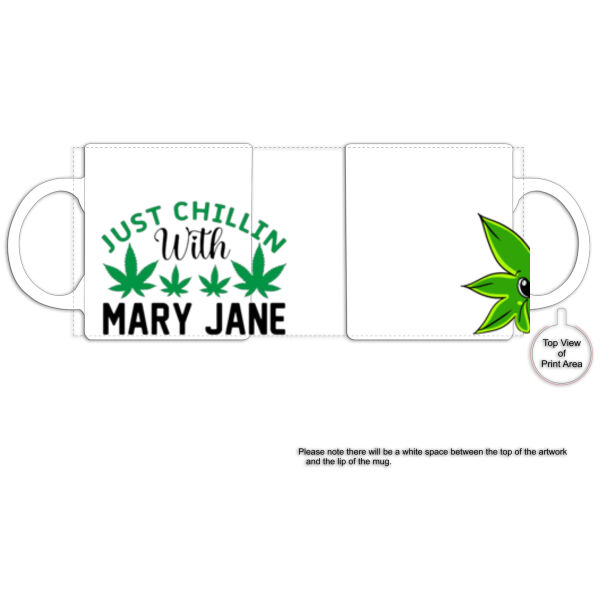 Chillin With Mary Jane Mug Thumbnail