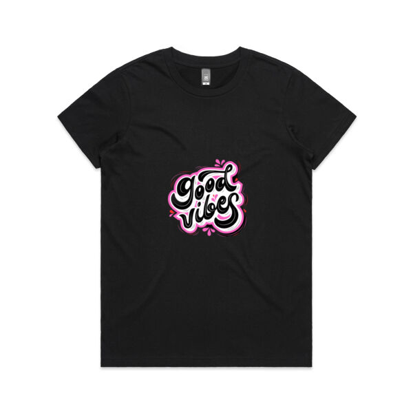 Good Vibes Womens Tee Thumbnail