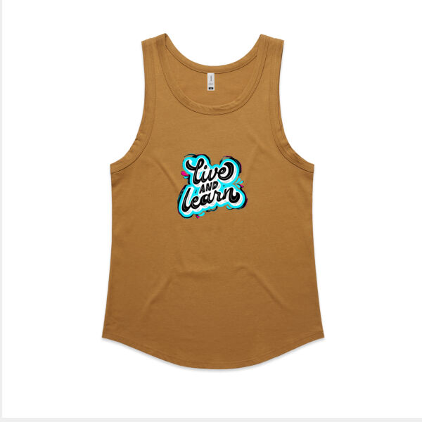Live n Learn Womens Leisure Tank Thumbnail