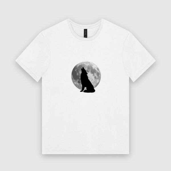 Moon Wolf Mens Slim Fit Tees Thumbnail