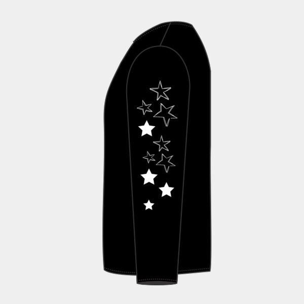 Stars Womens Long Sleeve Crew Thumbnail