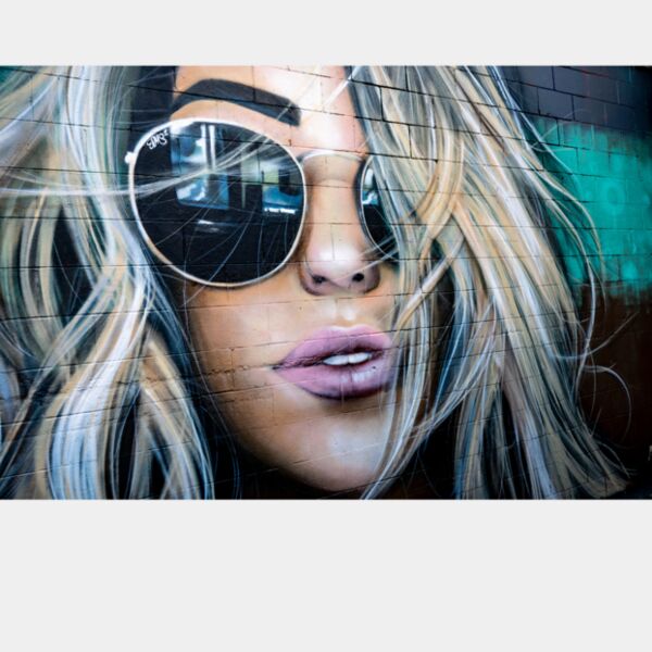 Dark Blue Background Minimalist Graffiti T Shirt  1  Thumbnail